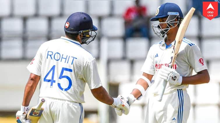 Ind vs WI 1st Test: Yashasvi Jaiswal scores century on test debut against West Indies, enters elite club of Sourav Ganguly Virender Sehwag Yashasvi Jaiswal: টেস্ট অভিষেকেই সেঞ্চুরি, সৌরভ-সহবাগদের ক্লাবে ঢুকে পড়লেন যশস্বী
