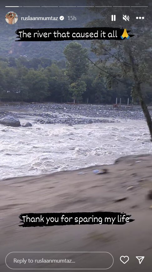 Ruslan Mumtaz Stranded In Heavy Rain In Manali Reached Mumbai Safely Actor  Shared Pictures And Videos | मनाली में भारी बारिश में फंसे Ruslaan Mumtaz सुरक्षित  पहुंचे मुंबई, एक्टर ने तस्वीरें और