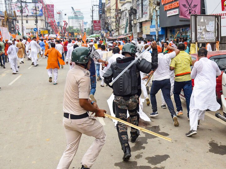 Vidhan Sabha March: 'भाजपा वालों को मार के भूत बना देना है', पटना में लाठीचार्ज, एक कार्यकर्ता की मौत | पढ़ें 10 बड़ी बातें