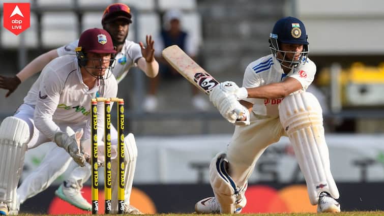 WI vs Ind Day 2 Lunch Update: India score 146/0, trail by 4 runs against West Indies in 1st Test Day 2 WI vs Ind Day 2 Lunch Update: অপরাজিত হাফসেঞ্চুরি যশস্বী-রোহিতের, ওয়েস্ট ইন্ডিজের চেয়ে মাত্র ৪ রানে পিছিয়ে ভারত