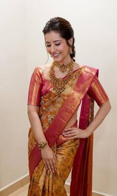 Raashii Khanna : 'கம்பன் சொல்ல வந்து ஆனால் கூச்சங்கொண்டு எழுதா ஓர் உவமை நீ...' வைரலாகும் ராஷி கண்ணாவின் புகைப்படங்கள்!