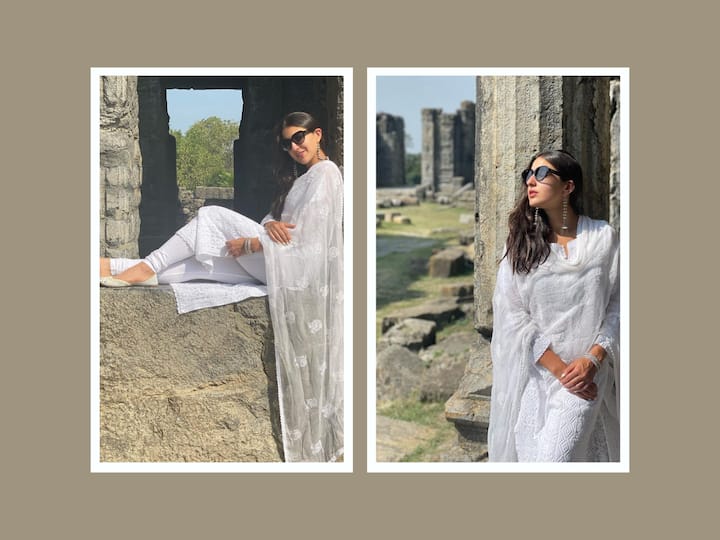 Sara Ali Khan shared throwback pictures from her visit to the Martand Sun Temple.