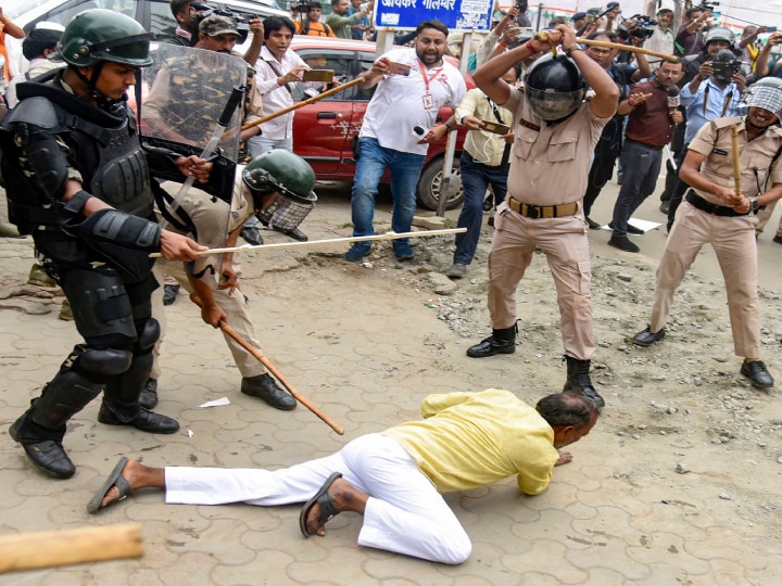 Vidhan Sabha March: 'भाजपा वालों को मार के भूत बना देना है', पटना में लाठीचार्ज, एक कार्यकर्ता की मौत | पढ़ें 10 बड़ी बातें