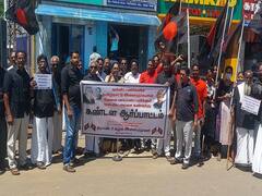 தமிழக இளைஞர்களின் வேலைவாய்ப்பு பறிப்பு; மத்திய அரசை கண்டித்து திருவாரூரில் திராவிட கழகம் ஆர்ப்பாட்டம்