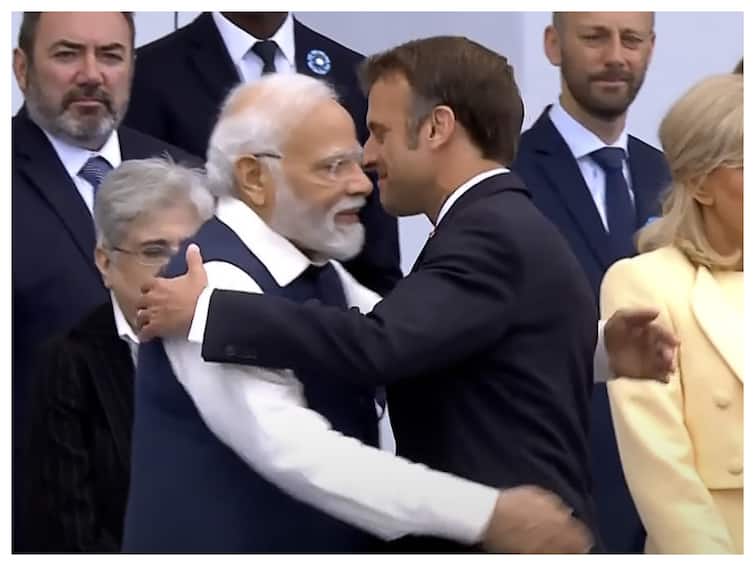 Prime Minister Narendra Modi Press Conference In France President Emmanuel Macron Elysee Palace Paris France A Key Partner For ‘Aatmanirbhar Bharat’, Defence Ties Central To Bilateral Relation: PM Modi In Paris