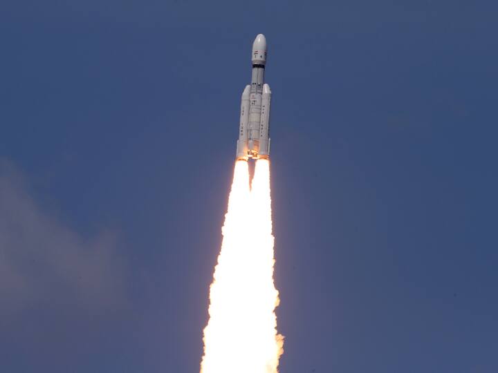 The lander will touch down on the lunar surface with a horizontal velocity of less than 0.5 metre per second, a vertical velocity of less than two metres per second, and a slope less than 120 degrees. Image Source: Twitter/@isro