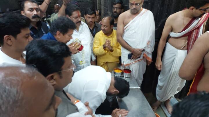 तसेच खासदार संजय मंडलिक, धैर्यशील माने, आमदार प्रकाश आबिटकरही उपस्थित होते.