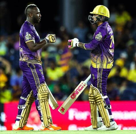 டெவோன் கான்வே (55), டேவிட் மில்லர்(61) ,மிட்செல் சான்ட்னர்(21), டுவைன் பிராவோ(16) ஆகியோர் அதிரடியாக ஆடி அணிக்கு ரன்களை சேர்த்தனர். பின்னர் இந்த இலக்கை நோக்கி ஏஞ்சல்ஸ் நைட் ரைடர்ஸ் களமிறங்கியது