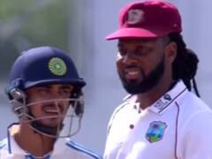 Stump Mic Records Ishan Kishan Warning Gill In IND VS WI First Test - WATCH