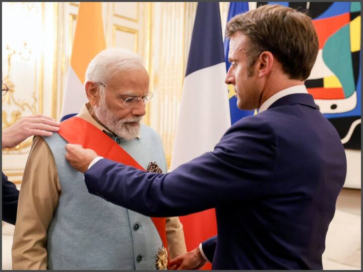 PM Modi Grand Cross Legion of Honour Biocon Chief Kiran Mazumdar Congratulates to France PM मोदी को मिला फ्रांस का सर्वोच्च सम्मान, बायोकॉन चीफ किरण मजूमदार बोलीं- भारत के लिए गर्व की बात