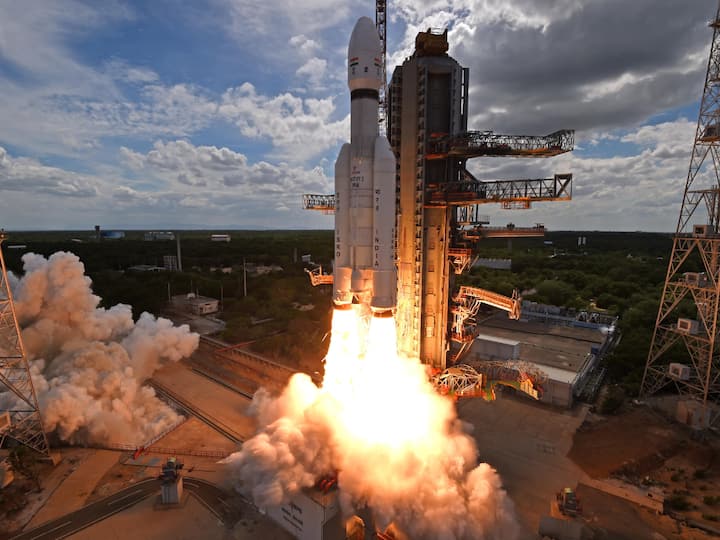 Chandrayaan-3 was the third mission of the LVM3 rocket in one year. Since Chandrayaan-3 has separated from LVM3, the propulsion module is carrying the lander module towards a lunar orbit whose size is 100 x 100 square kilometres. Image Source: Twitter/@isro