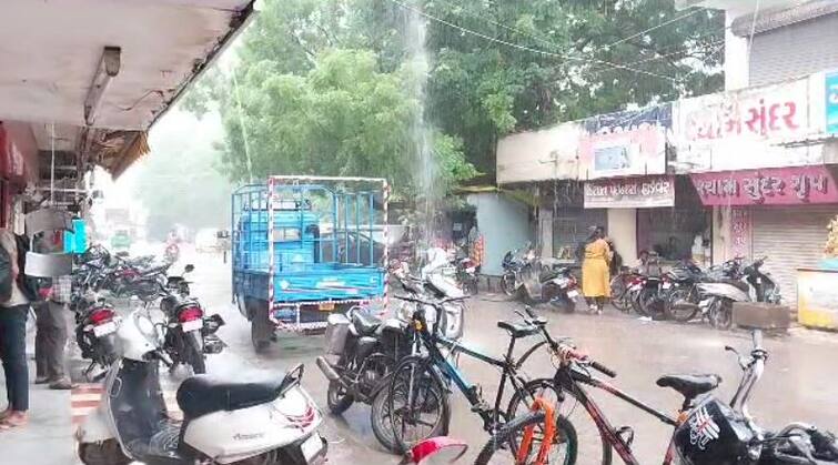 Gujarat Monsoon: Rain in Amreli junagarh and other parts of saurashtra Gujarat Monsoon: મેઘાના ત્રીજા રાઉન્ડની તૈયારી, અમરેલી-જુનાગઢમાં વરસાદ