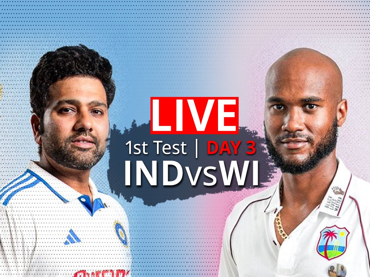 India vs West Indies 1st Test Live Updates Ind vs WI Day 1 highlights ...