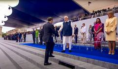 PM Modi France Visit : पंतप्रधान नरेंद्र मोदी यांच्या फ्रान्स दौऱ्याचा दुसरा दिवस, बॅस्टिल डे परेडमध्ये विशेष अतिथी म्हणून उपस्थिती