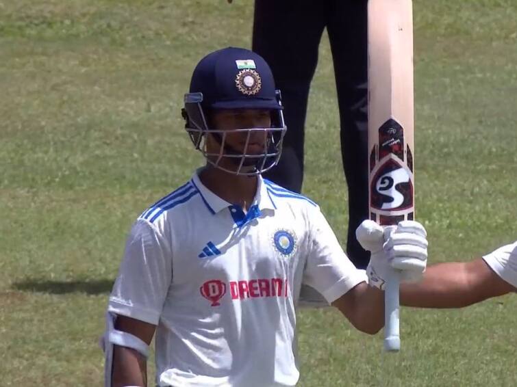 India vs West Indies 1st Test Day 3 Yashasvi Jaiswal List of records broken by Yashasvi Jaiswal century in IND vs WI Test Complete List Of Batting Records Yashasvi Jaiswal Broke With His Debut Ton In IND vs WI 1st Test
