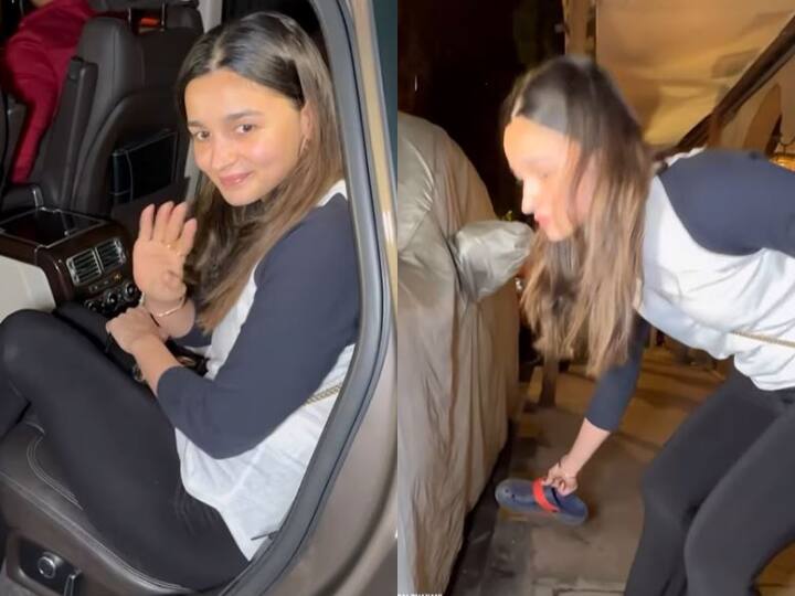 Alia Bhatt ने पैपराजी को हाथ से उठाकर पहनाई चप्पल, वीडियो देख ट्रोल्स बोले 'पब्लिसिटी स्टंट'