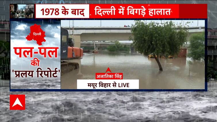 Water level of Yamuna river in Delhi is decreasing gradually but people are still worried