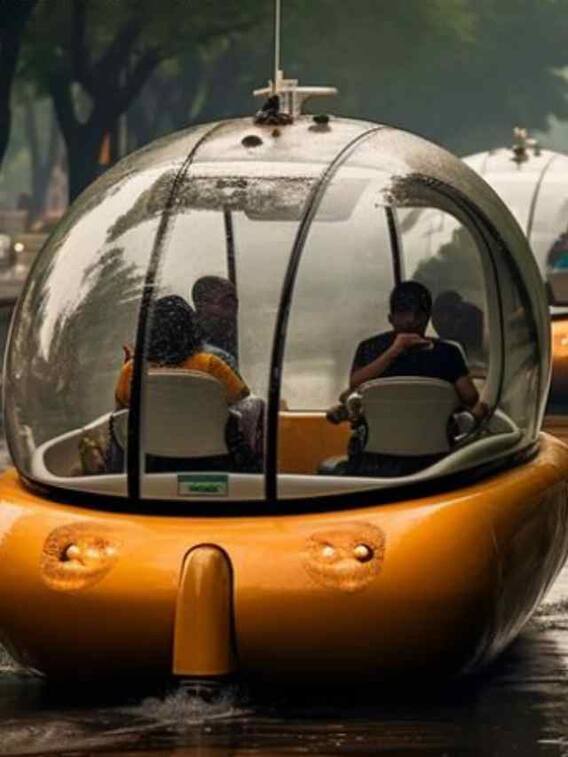 दिल्ली में पनडुब्बी! AI ने दिखाया बाढ़ आने पर कैसा होगा फ्यूचर