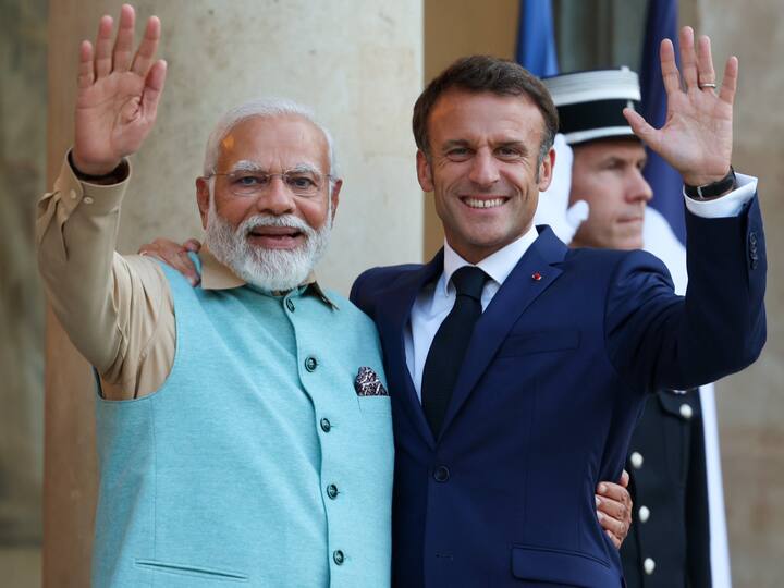 PM Modi will join Macron for the French National Day celebrations or Bastille Day on Friday as the Guest of Honour.  (Image Source: @narendramodi)