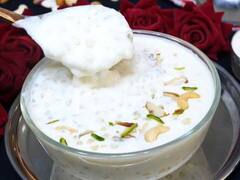 व्रत में फलाहार के लिए इस रेसिपी को फॉलो कर झटपट बनाएं साबूदाने की खीर...