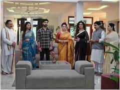 'గృహలక్ష్మి' సీరియల్: అత్తమామల కాళ్ళ మీద పడ్డ విక్రమ్- నిజం బయటపడుతుందని భయపడుతున్న రాజ్యలక్ష్మి