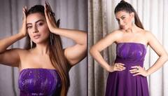 Akshara Singh Photos : ਅਕਸ਼ਰਾ ਸਿੰਘ ਨੇ ਆਫ ਸ਼ੋਲਡਰ ਡਰੈੱਸ 'ਚ ਢਾਹਿਆ ਕਹਿਰ , ਦਿੱਤੇ ਹੌਟ ਪੋਜ਼