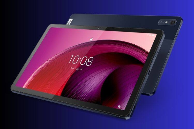 Lenovo Tab M10 5G Launch In India Know Features , Price And Look In Detail News Marathi Update Lenovo Tab M10 5G : तब्बल 7700mAh बॅटरी असणारा Lenovo Tab M10 5G  भारतात लाँच