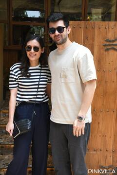 Karan Deol और Drisha Acharya एयरपोर्ट पर कुछ इस अंदाज में हुए स्पॉट | ENT LIVE