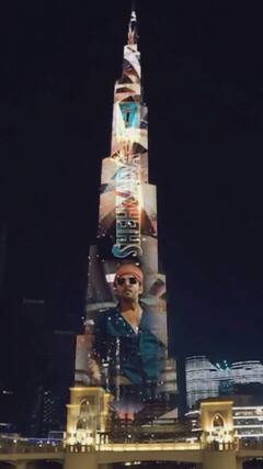Burj Khalifa : शाहरुख खान ते आदिनाथ कोठारे; बुर्ज खलिफावर झळकलेत बॉलिवूडसह मराठी कलाकार