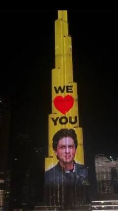 Burj Khalifa : शाहरुख खान ते आदिनाथ कोठारे; बुर्ज खलिफावर झळकलेत बॉलिवूडसह मराठी कलाकार