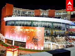 Madurai Kalaignar Library : மின்னொளியில் ஜொலிக்கும் கலைஞர் நூலகம்!செல்பி எடுத்து மகிழும் குழந்தைகள்!