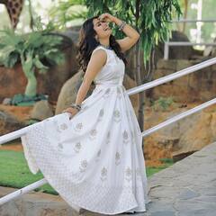 Janaki Kalaganaledu Priyanka Jain: దేవకన్యలా మెరిసిపోతున్న 'జానకి కలగనలేదు' ప్రియాంక జైన్