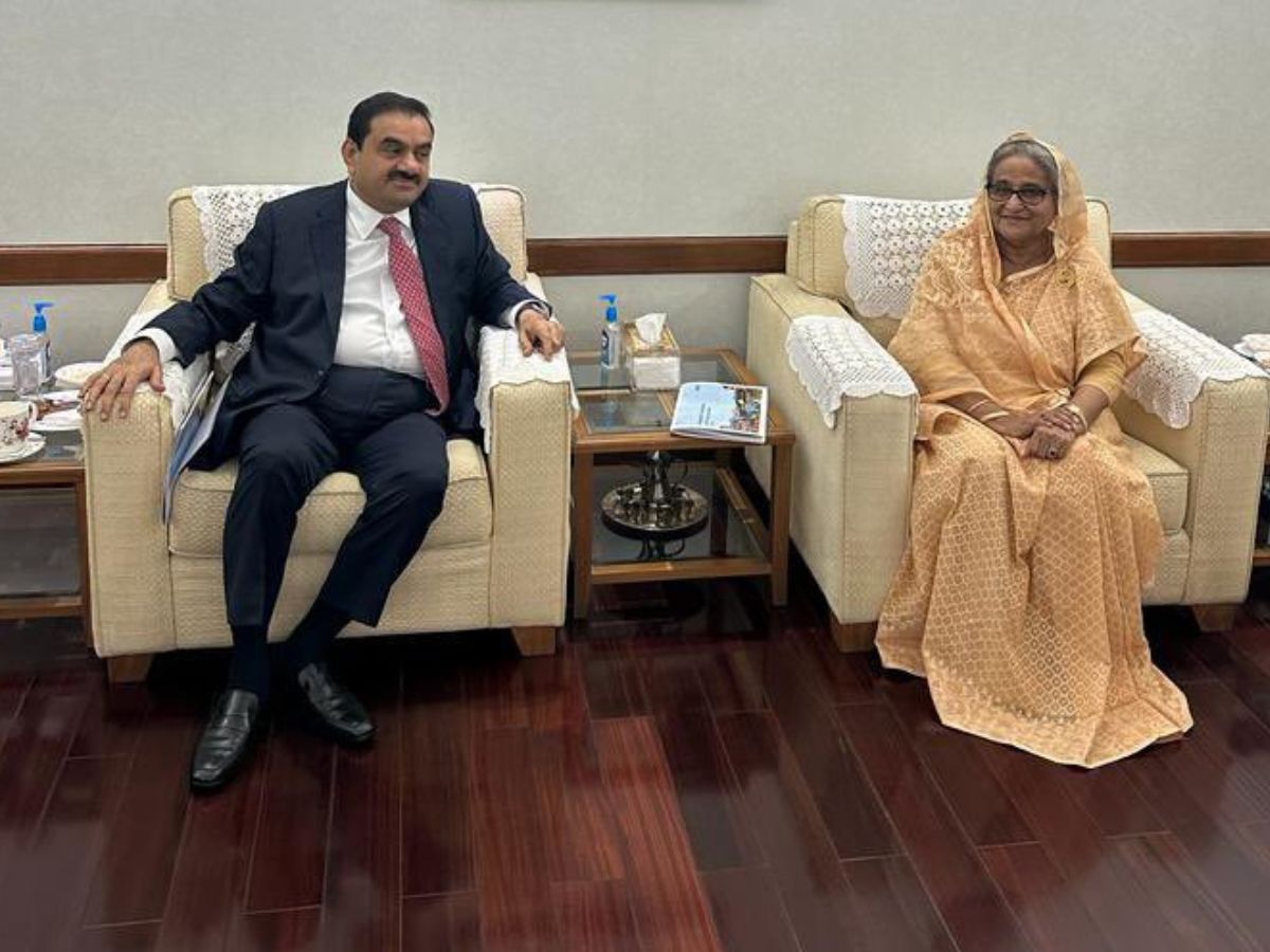 Gautam Adani Calls On Bangladesh PM Sheikh Hasina Start Of Power Supply ...