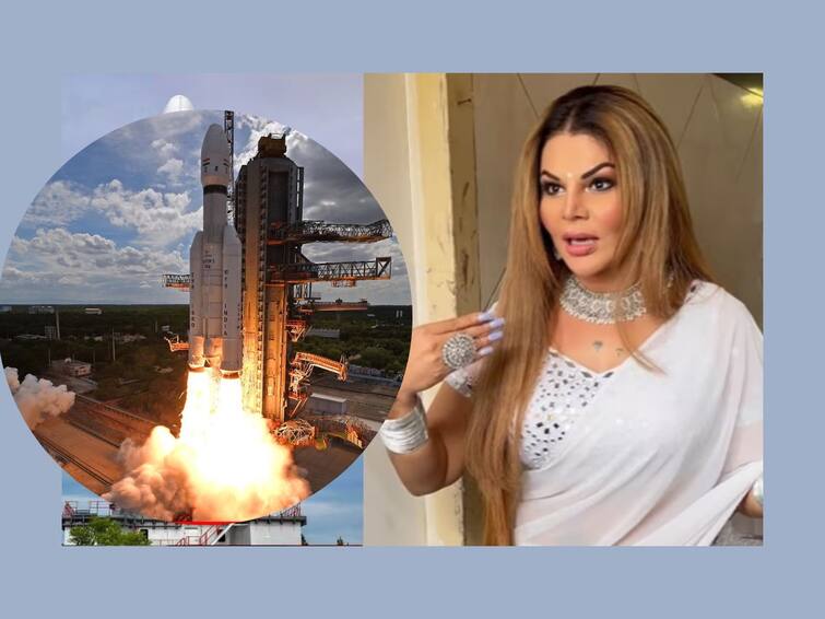 Rakhi Sawant On Chandrayaan 3 Rakhi Sawant Reaction On Chandrayaan 3 Launch Rakhi Rawant reacts to the successful launch of Chandrayaan 3 says It was launched because of me Rakhi Sawant : 'Chandrayaan 3'च्या यशस्वी उड्डाणावर राखी रावंतची प्रतिक्रिया, म्हणाली,