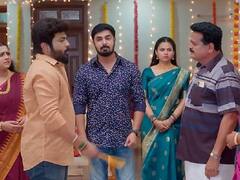 Karthigai Deepam: “கார்த்திக் கொடுத்த அதிர்ச்சி...அபிராமிக்கு வரும் சந்தேகம்” - கார்த்திகை தீபம் இன்றைய எபிசோட் அப்டேட்..!