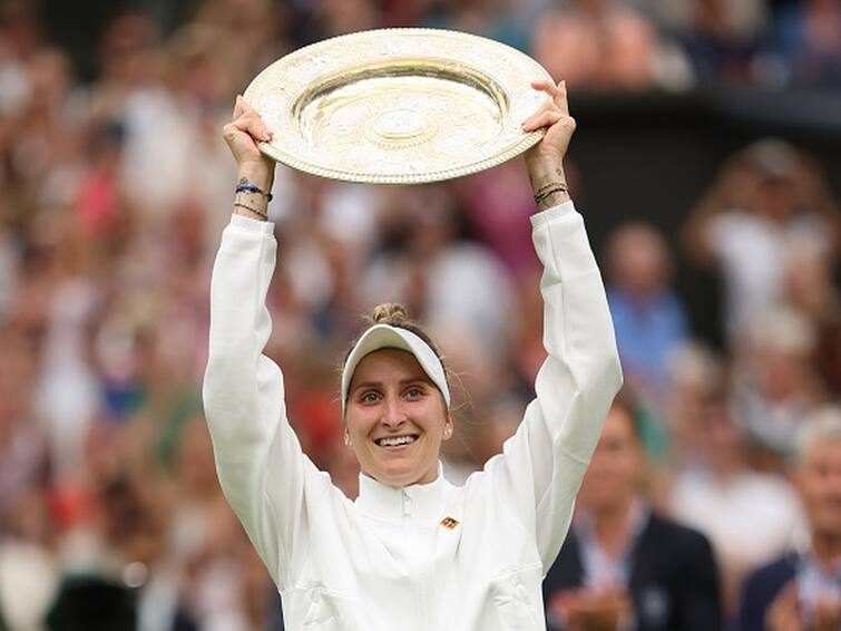 Wimbledon 2023 Women's Singles Final: Marketa Vondrousova Upsets Ons Jabeur In Straight Sets To Clinch Title Wimbledon 2023 Women's Singles Final: Marketa Vondrousova Upsets Ons Jabeur In Straight Sets To Clinch Title