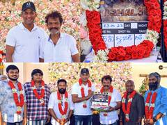 Vishal 34 Shooting Starts : மூன்றாவது முறையாக இணையும் விஷால் - ஹரி  வெற்றி கூட்டணி -  பூஜையுடன் இன்று படப்பிடிப்பு தொடக்கம் !