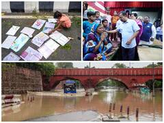 Yamuna Receding Amid Delhi Flood Mayhem, CM Kejriwal, Other Ministers Visit Relief Camps: PICS