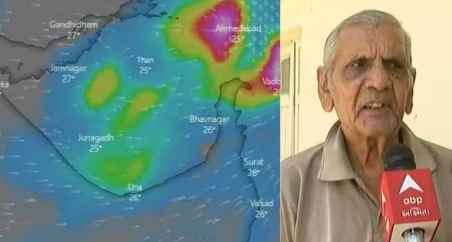 Heavy rain forecast in Gujarat says Ambalal patel Gujarat Rain: હવામાન નિષ્ણાંત અંબાલાલની મોટી આગાહી, આ જિલ્લામાં ભારેથી અતિ ભારે વરસાદ તૂટી પડશે