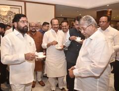 पावसाळी अधिवेशनाआधी सत्ताधारी जमले, विरोधकांचा चहापानावर बहिष्कार