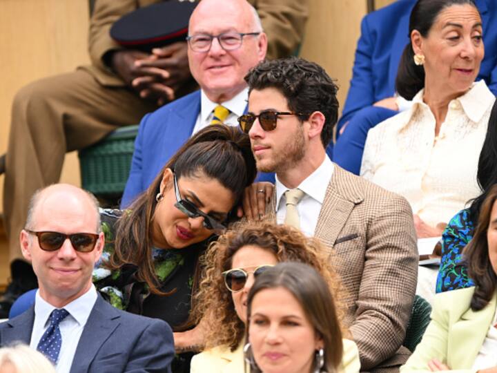 They arrived hand in hand, looking absolutely stunning at the ongoing Wimbledon Tennis Championship at the All England Lawn Tennis and Croquet Club on Saturday. (Image Source: Getty)