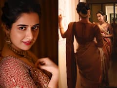 చీర కట్టులో అమిగోస్ భామ- బ్యూటీఫుల్ లుక్స్ తో మెస్మరైజ్