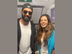 Woman Travels On The Same Flight As Vicky Kaushal-Katrina Kaif, Clicks A Picture With Vicky