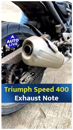 कैसा है Triumph Speed 400 का Exhaust Note ! | Auto Live