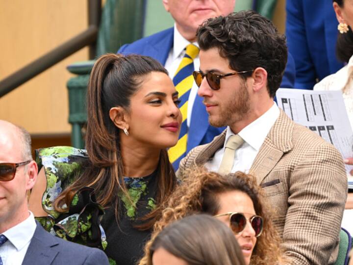 Together, Priyanka and Nick radiated an aura of love and togetherness, sharing candid moments and stealing glances that showed their deep bond. (Image Source: Getty)
