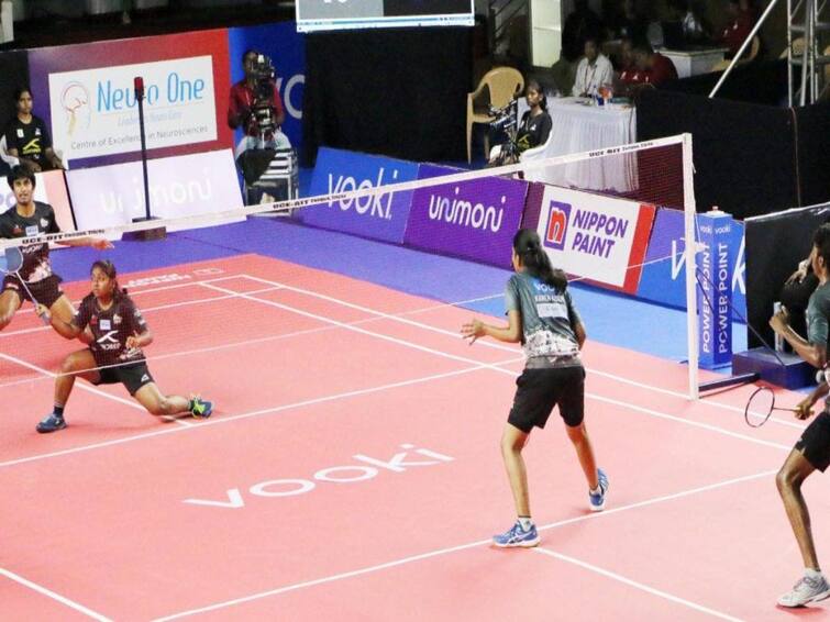 Madurai Indians won the Junior Badminton Season-2 Championship JBL Season 2 : ஜூனியர் பேட்மிட்டன் சீசன் -2 போட்டி தொடர்.. சாம்பியன் பட்டத்தை வென்ற மதுரை இந்தியன்ஸ் அணி