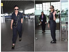 Bride-To-Be Parineeti Chopra Aces The All-Black Airport Look | PICS