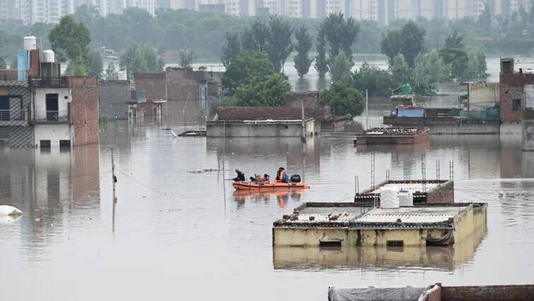 Yamuna reaches above danger mark in Mathura too, water enters many areas, electricity also fails Watch: દિલ્હી બાદ મથુરામાં યમુનાનો કહેર, અનેક વિસ્તારોમાં ઘૂસ્યા પાણી, વીજળી ગુલ