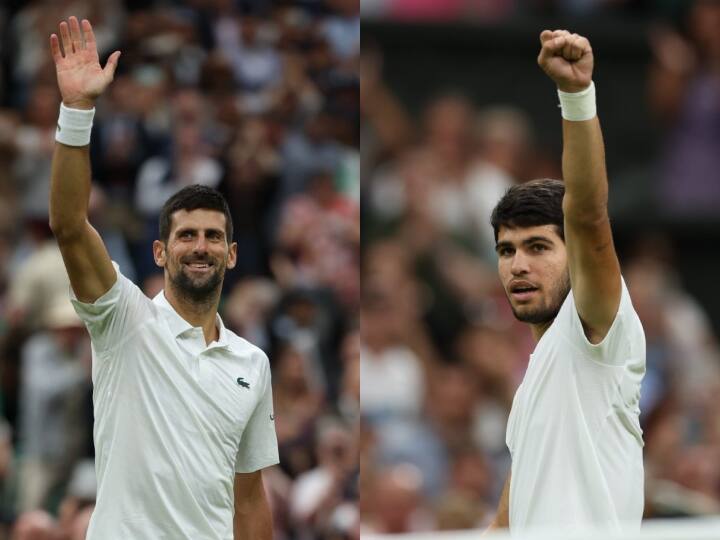 Wimbledon 2023 Mens Final Novak Djokovic vs Carlos Alcaraz Head to Head Stats Records Match Predictions Wimbledon 2023 Final: नोवाक जोकोविच और कार्लोस अल्काराज के बीच खेला जाएगा फाइनल, हेड टू हेड से लेकर जानें सब