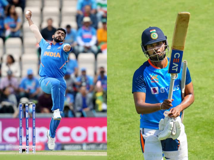 Indian Team: जसप्रीत बुमराह और श्रेयस अय्यर पर आया बड़ा अपडेट, एशिया कप से पहले इस सीरीज़ में हो सकती है वापसी Jasprit Bumrah and Shreyas Iyer likely to return in series against Ireland next month he is bowling at full throttle at nets and Iyer batting Indian Team: जसप्रीत बुमराह और श्रेयस अय्यर पर आया बड़ा अपडेट, एशिया कप से पहले इस सीरीज़ में हो सकती है वापसी